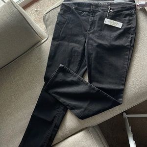 Chicos platinum short slim leg jeans.